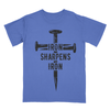 Short Iron sharpens iron sleeve shirt