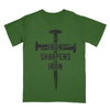 Short Iron sharpens iron sleeve shirt
